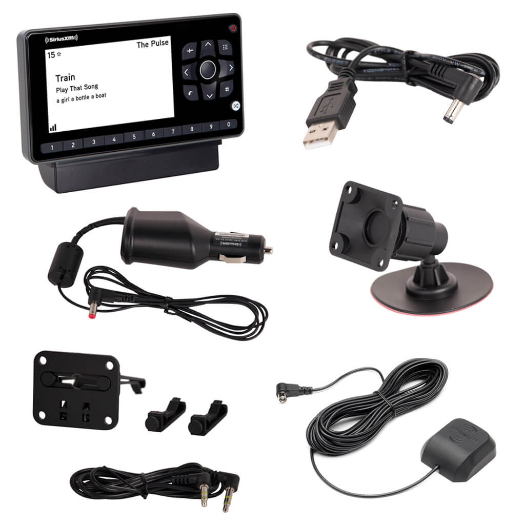SiriusXM onyX EZR Receiver with Car Kit