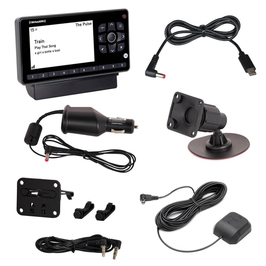 SiriusXM onyX EZR Receiver with Car Kit