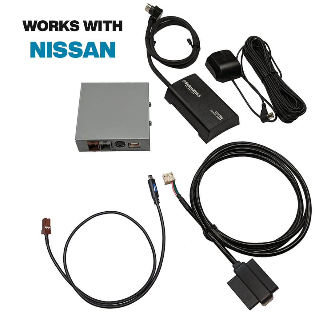 Nissan Sirius XM Satellite Radio Factory Stereo Add on Kit