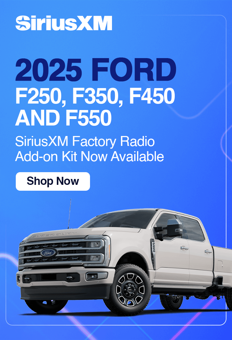 Sirius XM Satellite Radio Ford F Series Factory Stereo Tuner and Module