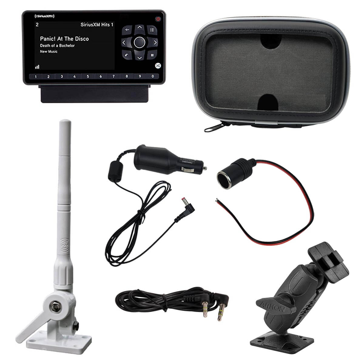 SiriusXM Radio Marine Kit with OnyX EZR Portable Receiver