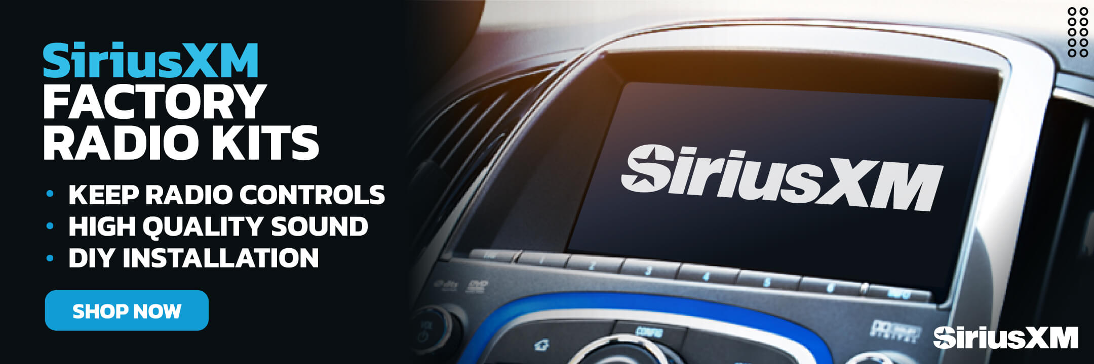 Get SiriusXM Satellite Radio on your factory stereo system