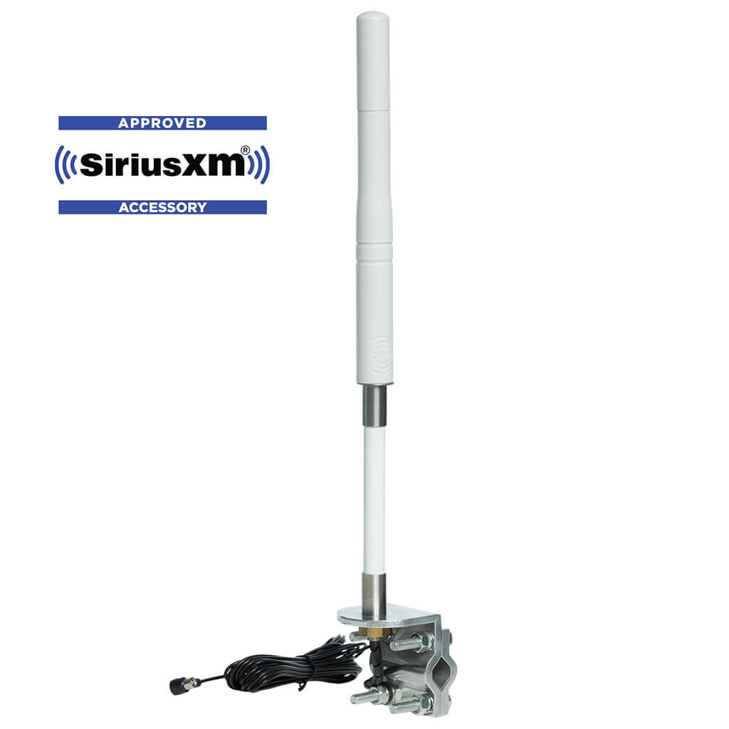 SiriusXM Satellite Radio White Truck Antenna