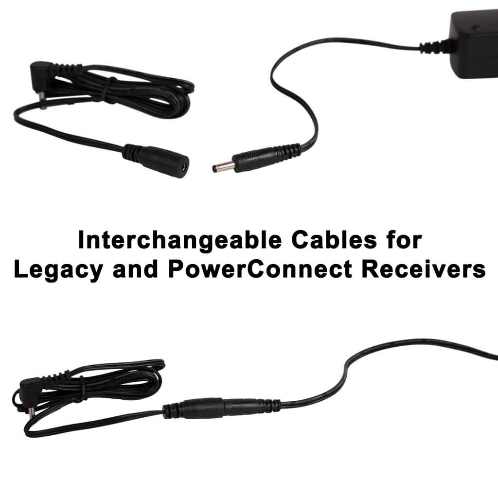 interchangeable cables for legacy and powerconnect SiriusXM receivers