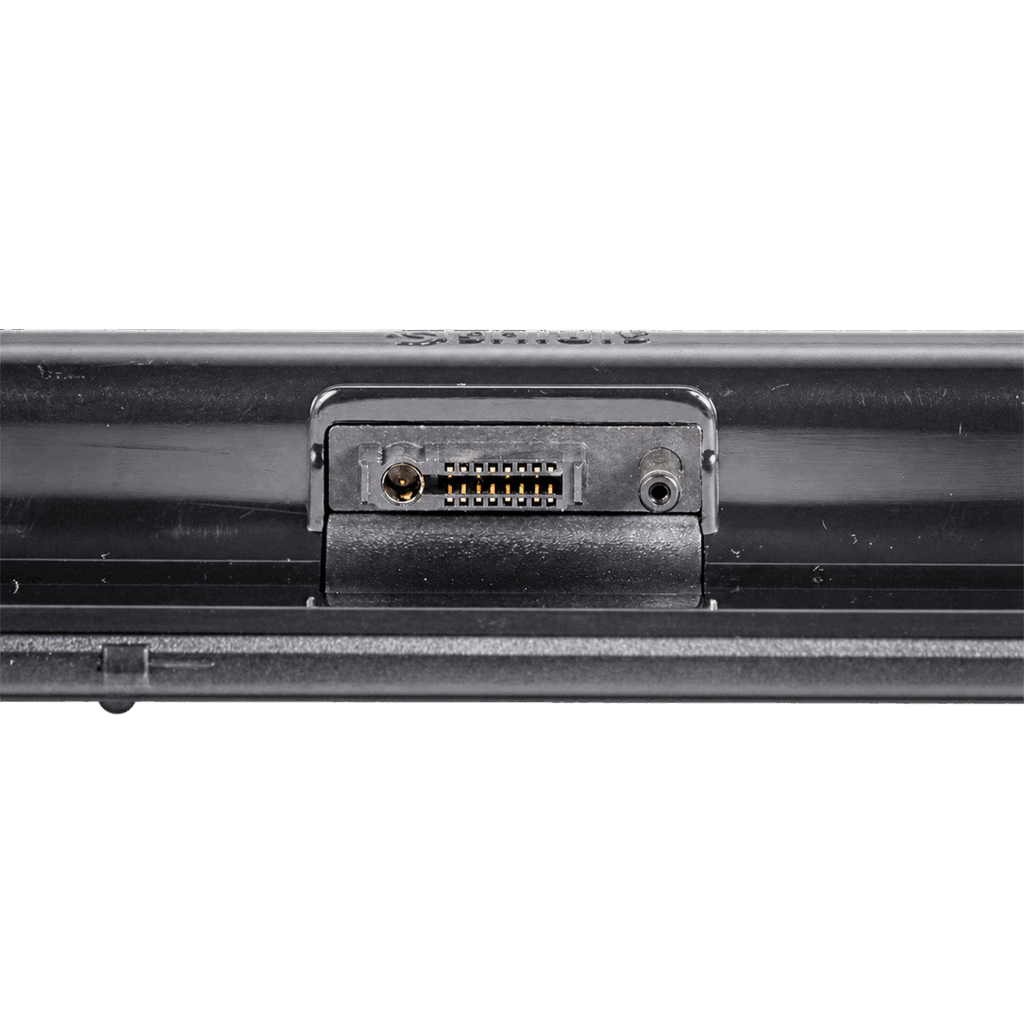 Close-up of the Sirius SUPV1 vehicle dock connector and contact pins for a compatible Sirius satellite radio