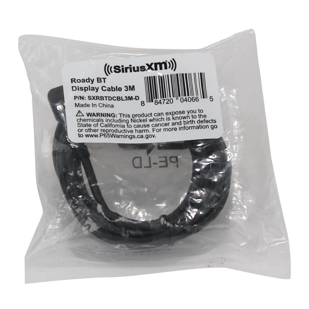 SiriusXM Roady BT 3M Display Cable