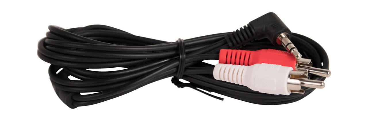 Aux cables for connecting to a stereo system
