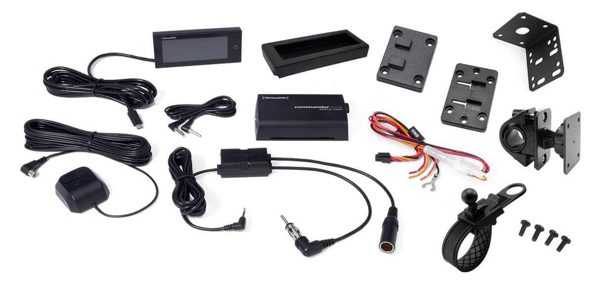 Commander Touch Motorcycle Kit Complete Package