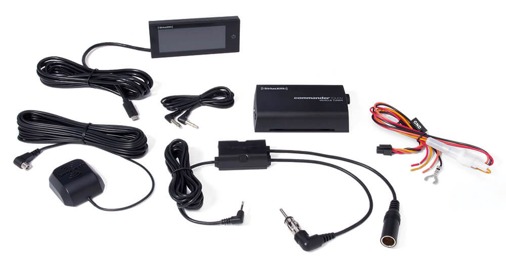 Commander Touch kit parts