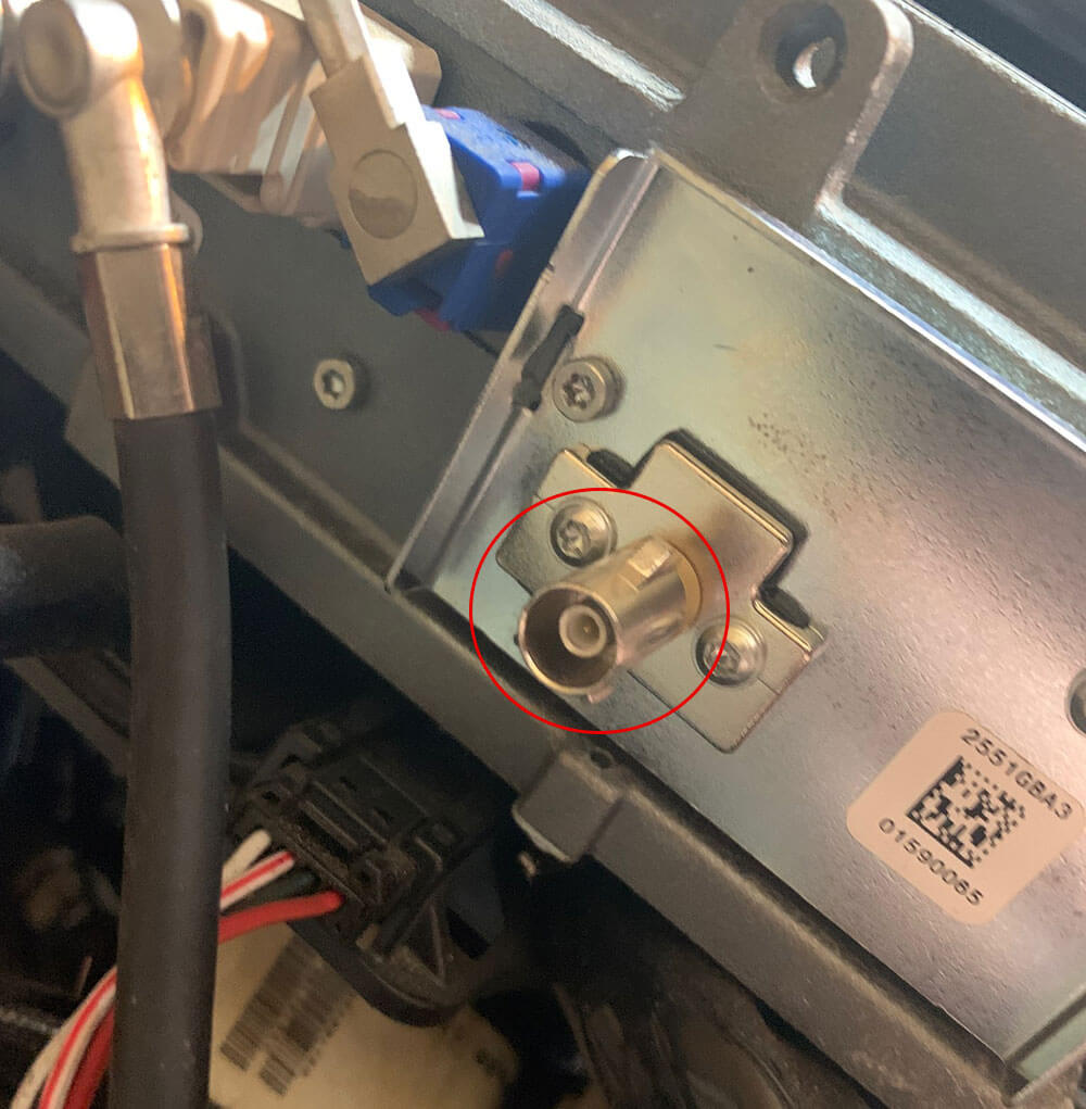 SiriusXM Motorcycle Antenna With Harley Davidson Fakra Adapter