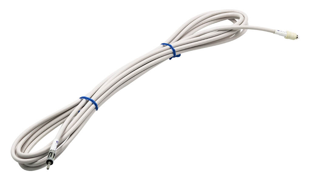 package includes 1 antenna cable for the satellite radio signal and 1 for the am fm signal