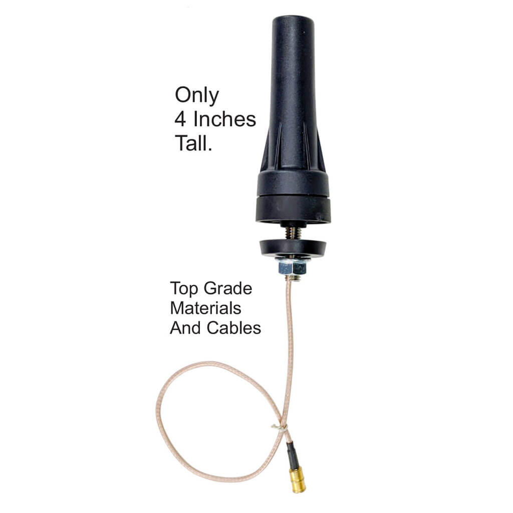 four inch tall Sirius XM Radio Antenna