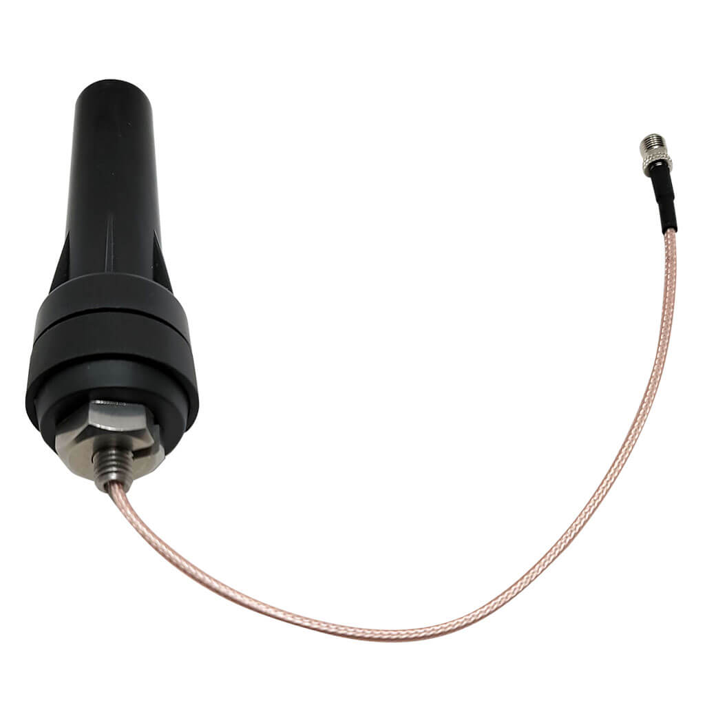 The Satellite Radio RV and Truck antenna fully assembled