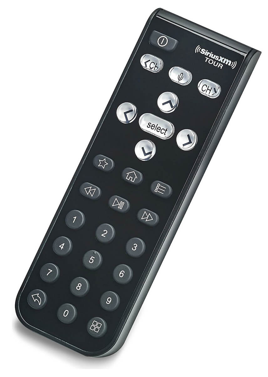 Remote control for the SiriusXM Tour with 360 L