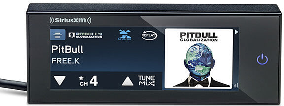 Sxm Commander SiriusXM Radio Motorcycle Kit with CommanderTouch Receiver and Rubber Case