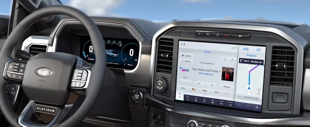 SiriusXM Installed in a Ford Vehicle