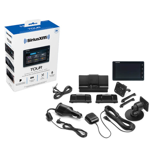 SiriusXM TOUR Receiver with 360L and Pandora with Vehicle Kit