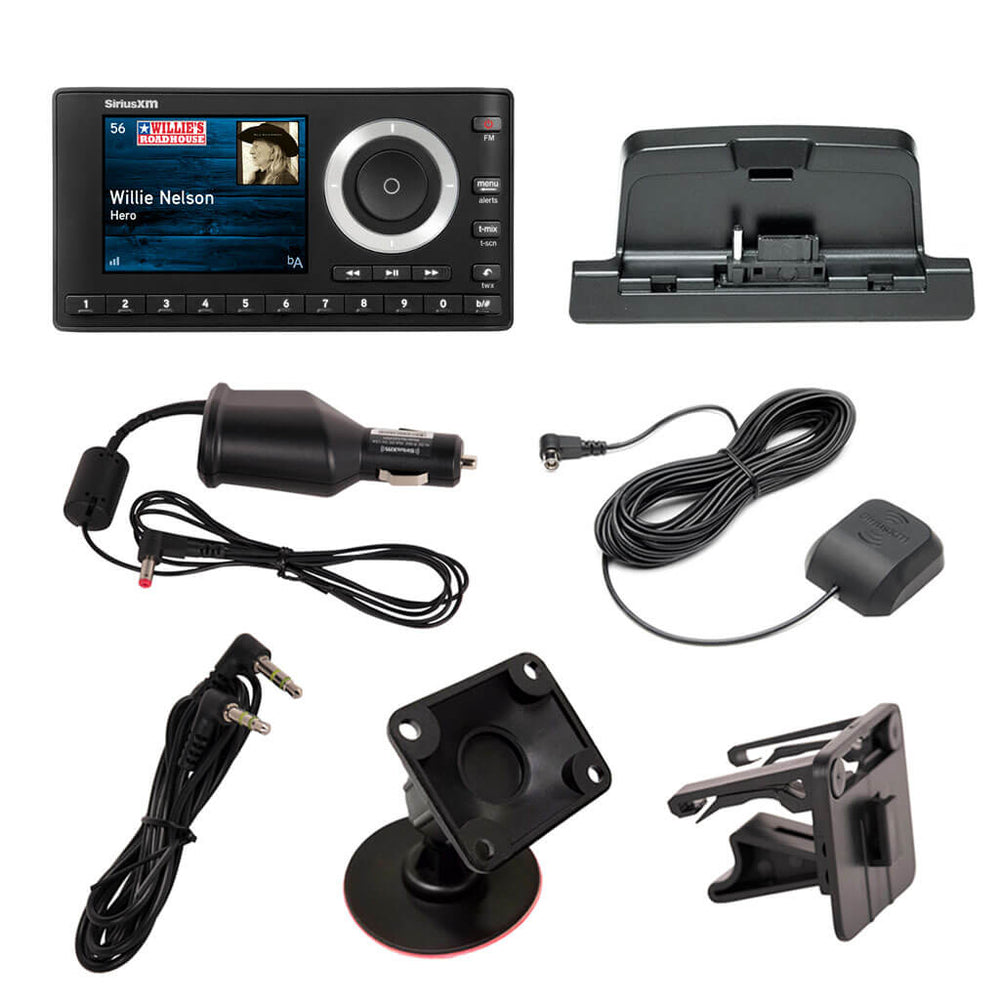 SXPL1V1 SiriusXM Radio onyX Plus Receiver and Car Kit