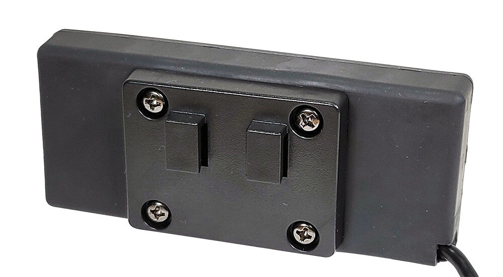 AMPS plate Attached to the rubber case