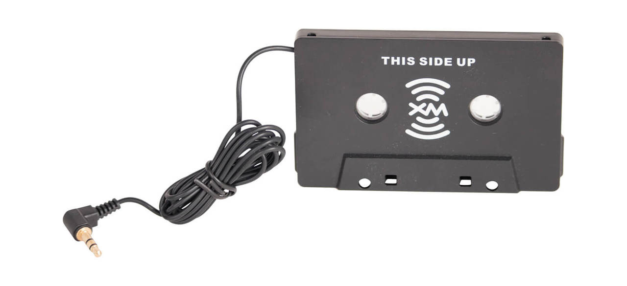 flip side of the SA10007 SiriusXM™ Radio Cassette Adapter