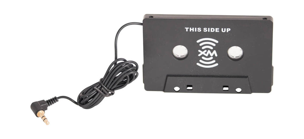Sirius and XM Radio Vehicle Audio Cassette Tape Adapter