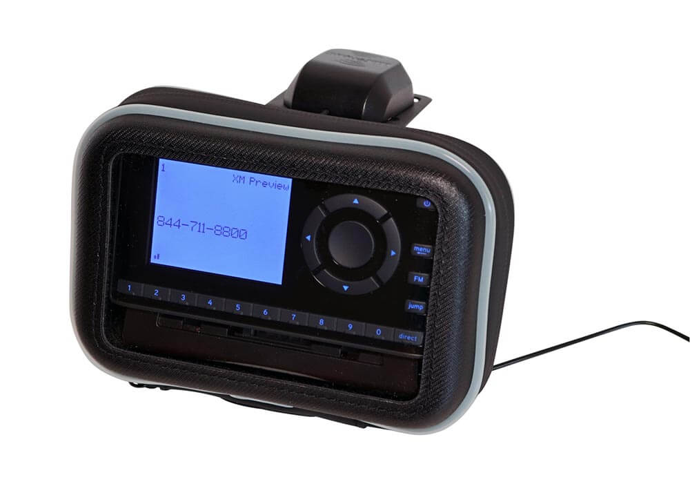 onyx receiver in the case allowing you to use the buttons