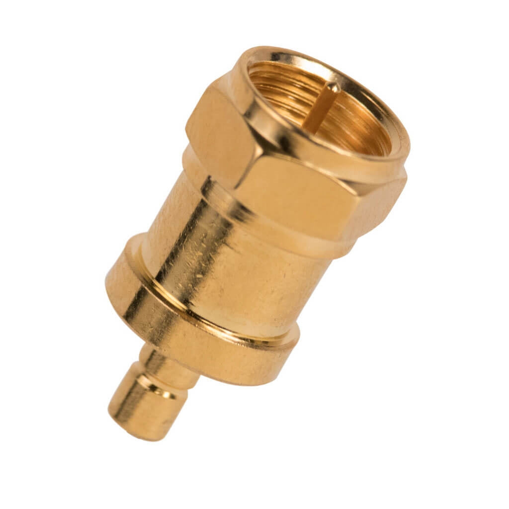 Pixel Technologies SMBF Coaxial F Connect Fitting to SMB Jack