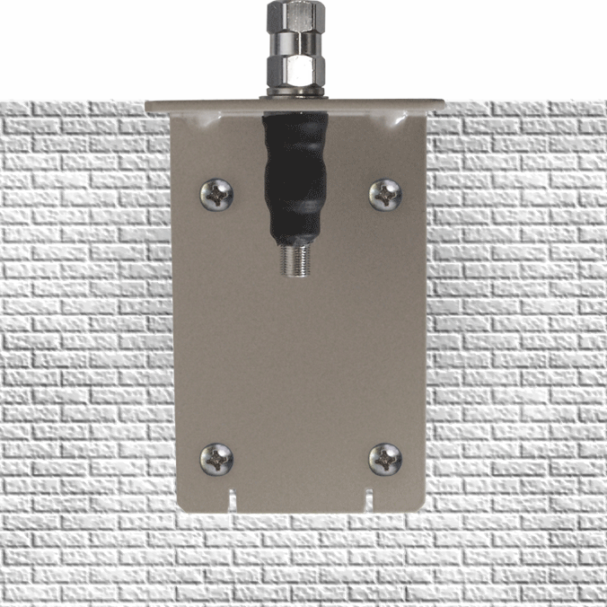AFHD-4 L bracket can be wall mounted