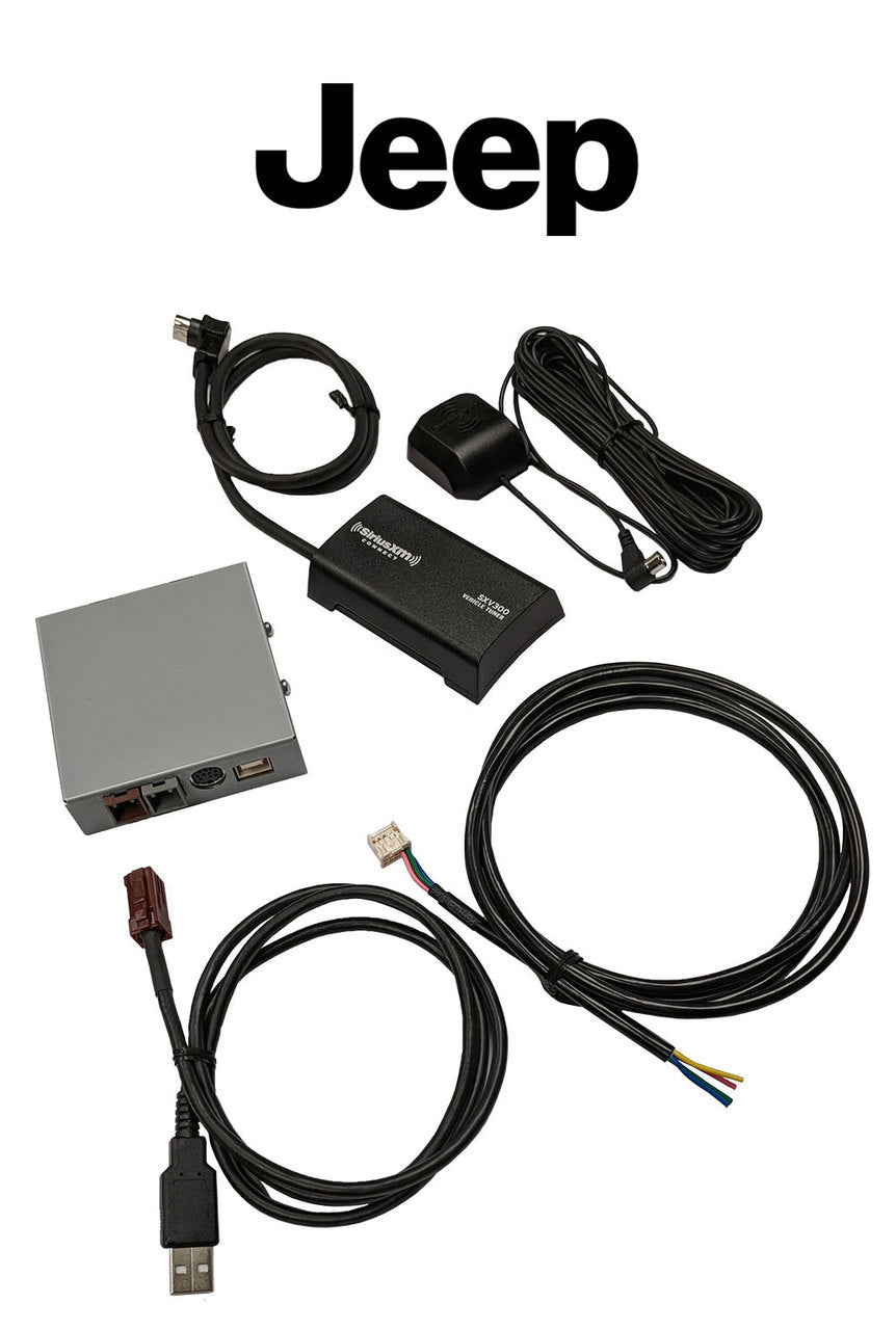 Jeep SiriusXM Radio Adapter Module and SXV300V1 Tuner Bundle